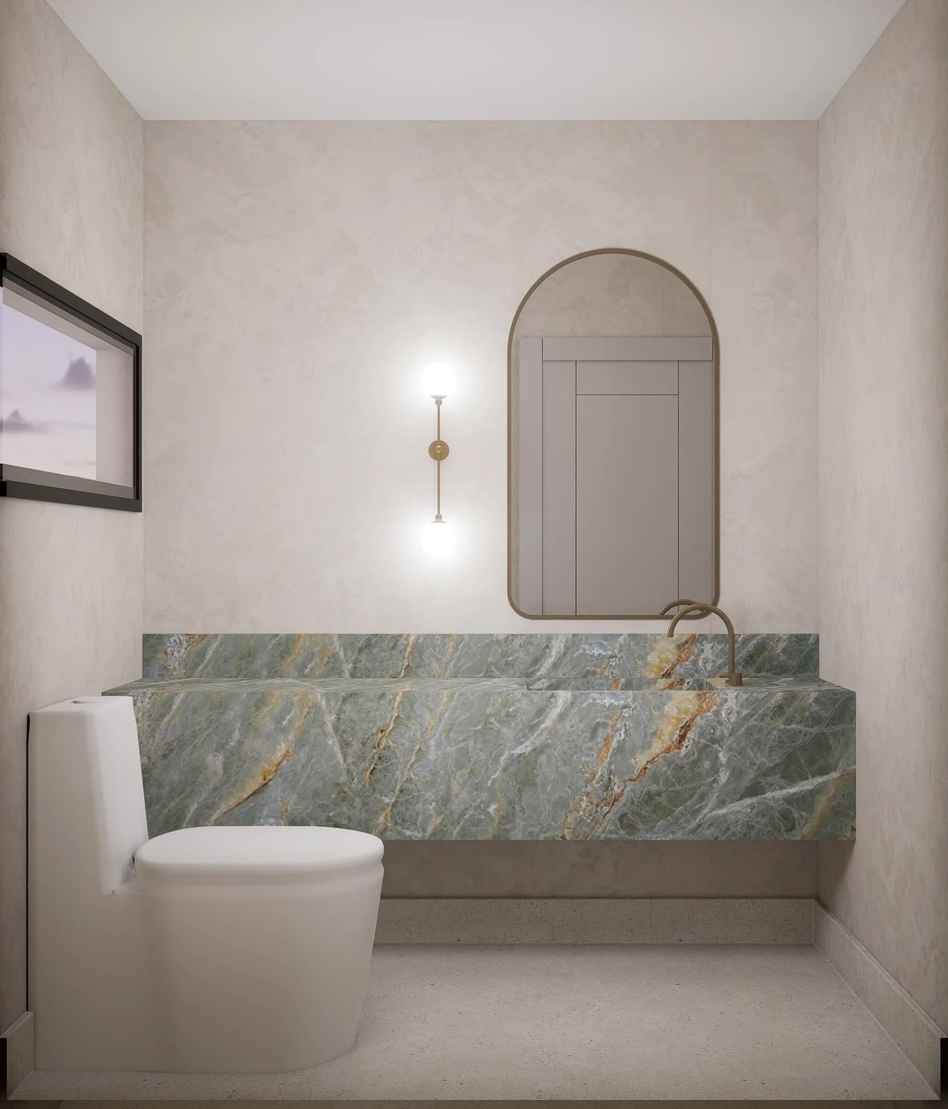 Medio baño, Casa en Arroyo Hondo, Artisanat